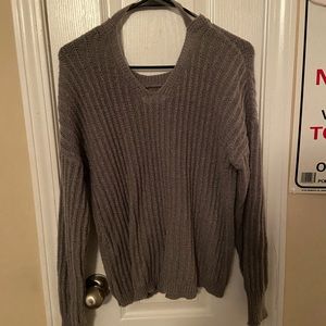 Grey sweater